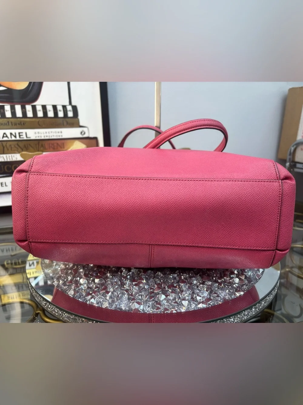 Coach 2016 Christie Carryall in Crossgrain Leather - Picture 10 of 14